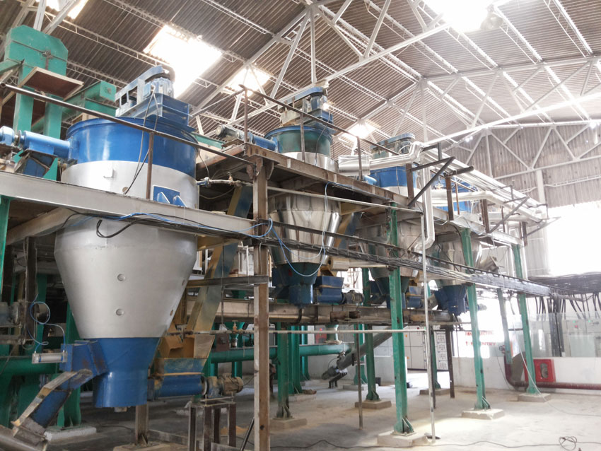 Flour Mixer and Cooler